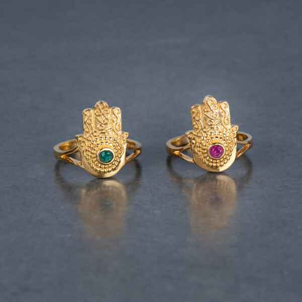 Hamsa Hand Ring