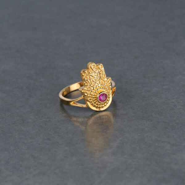 Hamsa Hand Ring