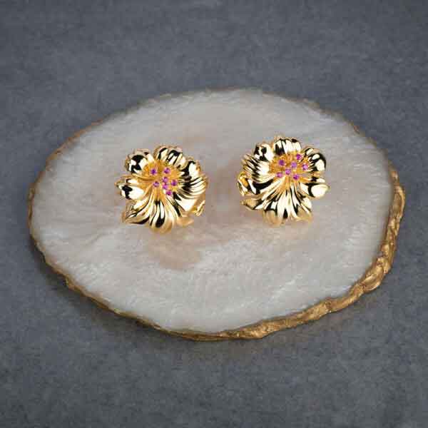 Easter Lily Studs