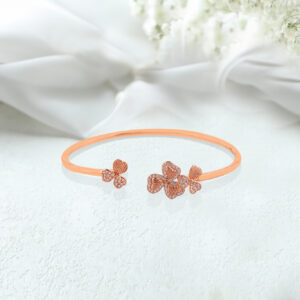 Rose Gold Flower Bracelet