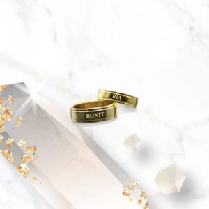 Customized His/Her Name Bands